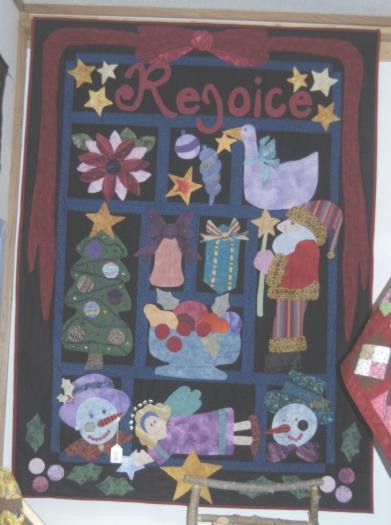 Christmas theme quilt #6-489