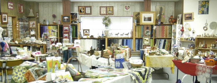 Looking west in main room