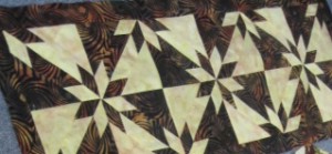 Hunters Star table runner