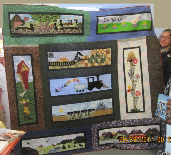 2017 Row by Row winning quilt