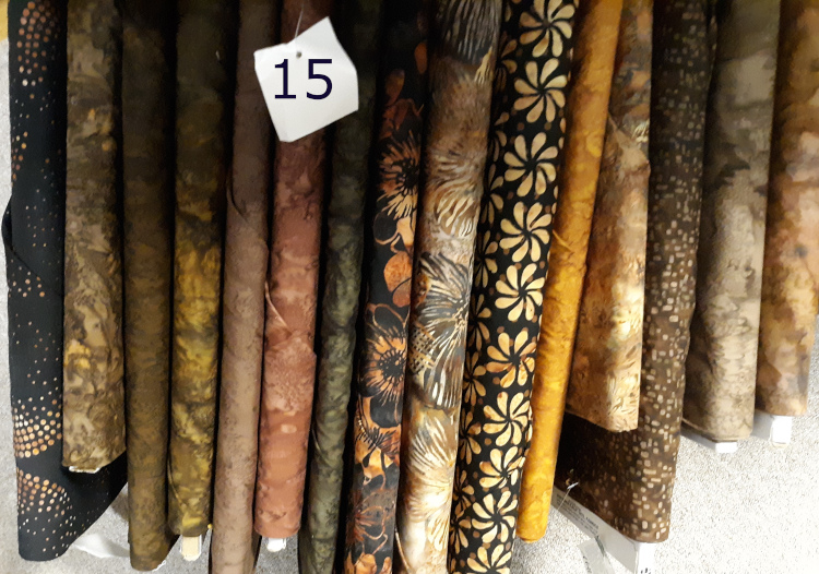 Batik shelf 15a