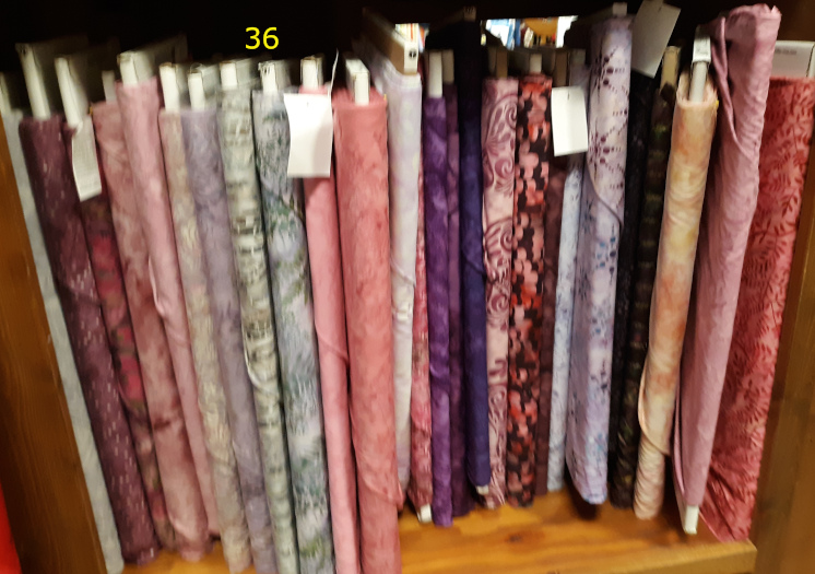 Batik shelf 36