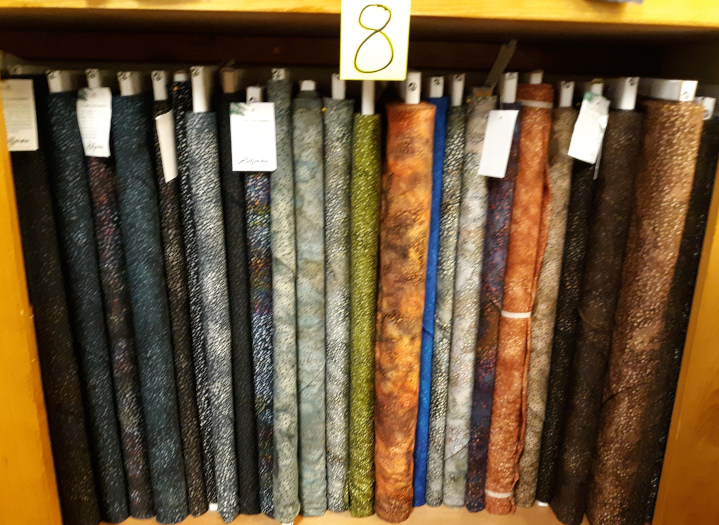 Batik shelf 8