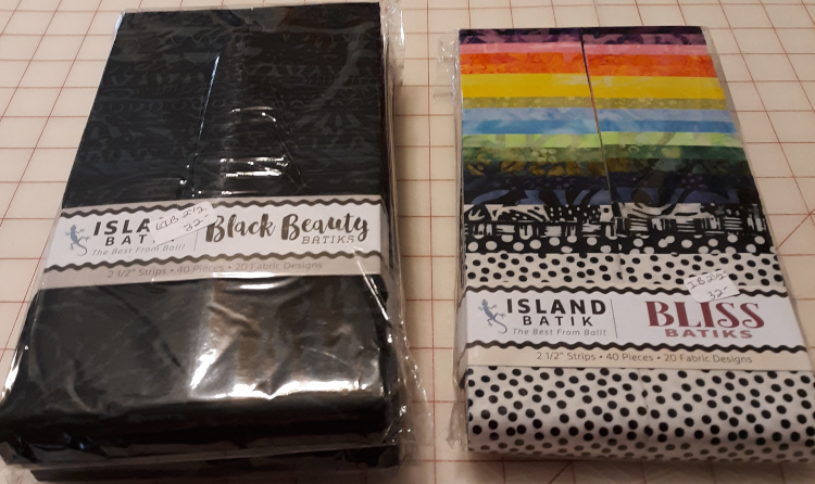 Island Batik 2.5 inch strips
